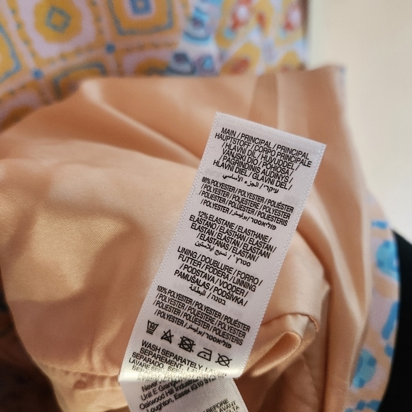 Never Fully Dressed Patchwork Long Coat Jacket - Picture 15 of 15